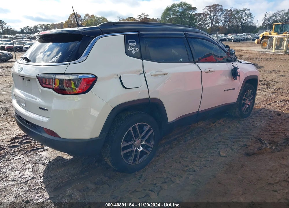 2018 JEEP COMPASS LATITUDE 4X4 VIN: 3C4NJDBB0JT206531