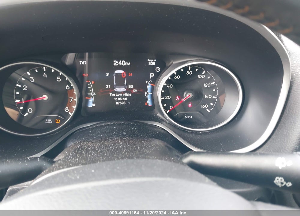 2018 JEEP COMPASS LATITUDE 4X4 VIN: 3C4NJDBB0JT206531