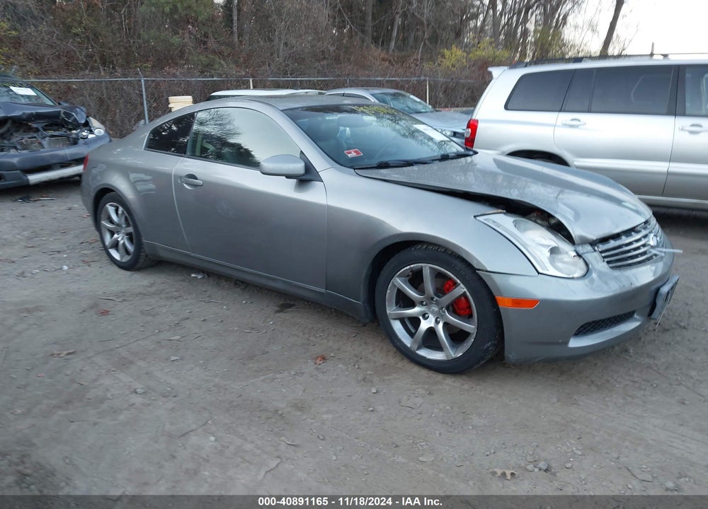 2003 INFINITI G35 BASE W/LEATHER VIN: JNKCV54E73M218238