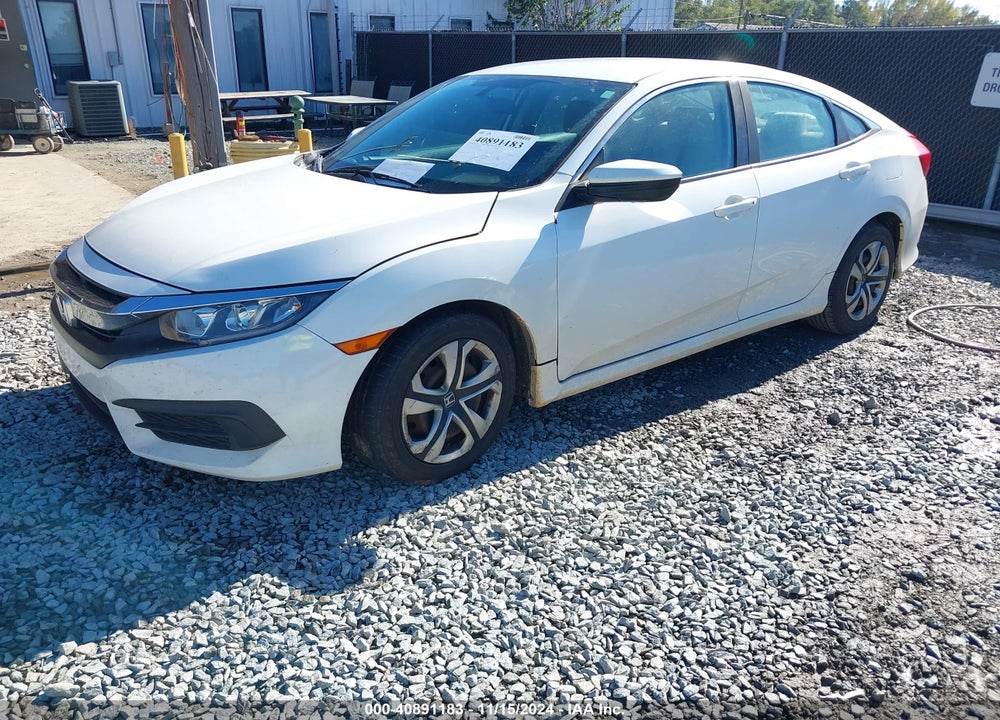2016 HONDA CIVIC LX VIN: 19XFC2F56GE013921