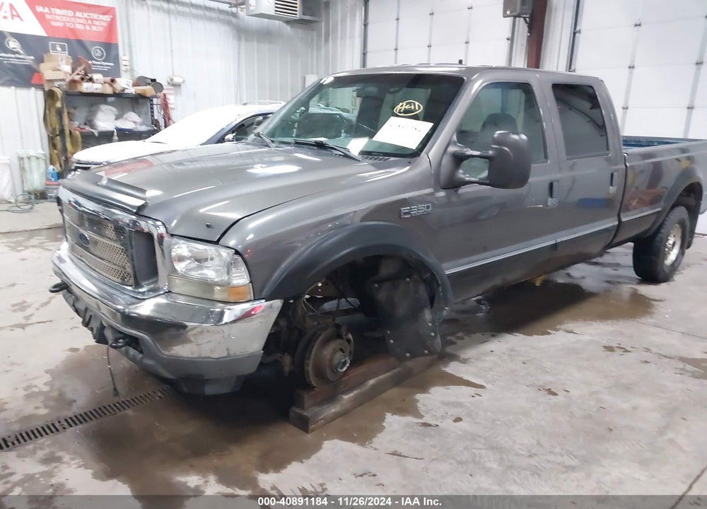 2002 FORD F-350 LARIAT/XL/XLT VIN: 1FTSW31F42EC87036