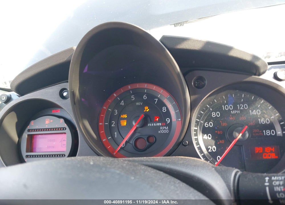 2020 NISSAN 370Z NISMO 7-SPEED AUTOMATIC VIN: JN1AZ4EHXLM820389