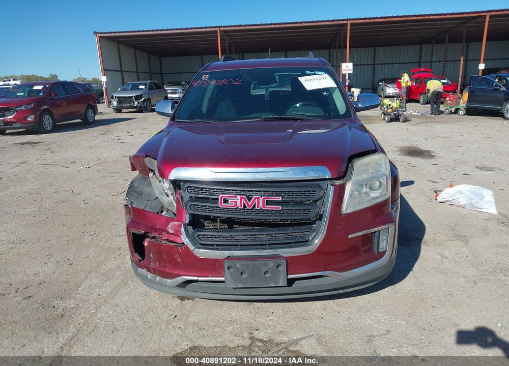 2016 GMC TERRAIN SLE-2 VIN: 2GKALNEK8G6343874