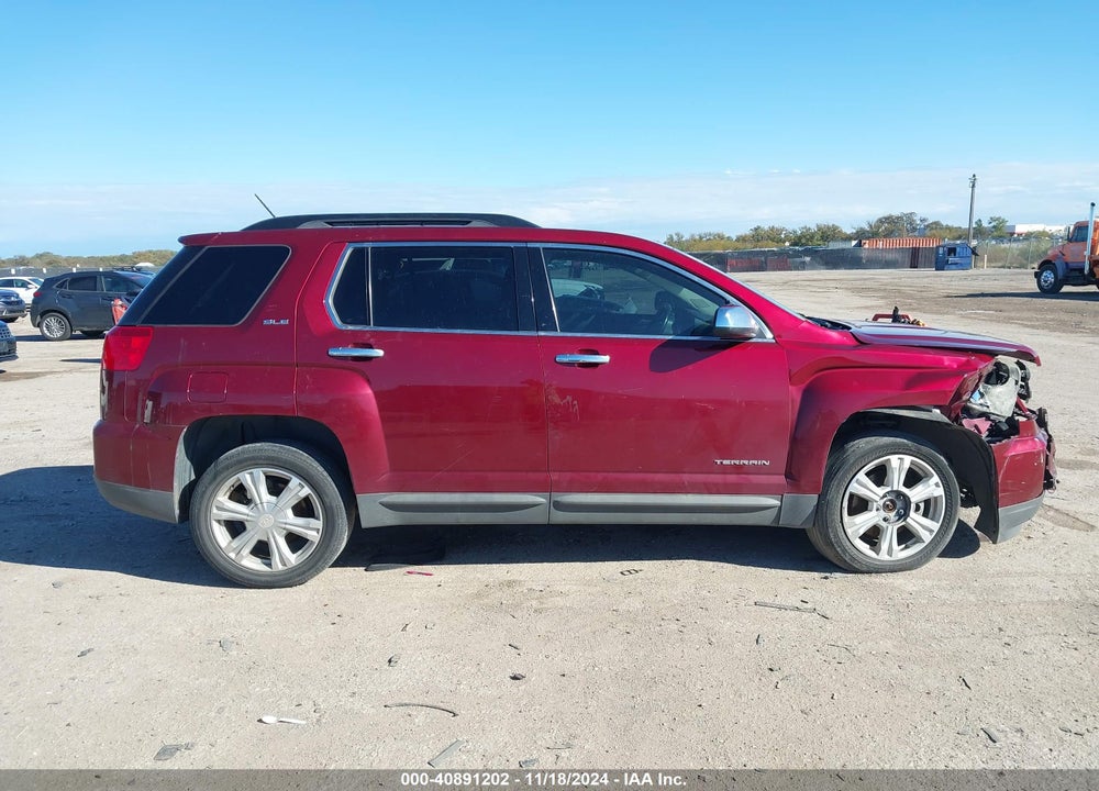 2016 GMC TERRAIN SLE-2 VIN: 2GKALNEK8G6343874
