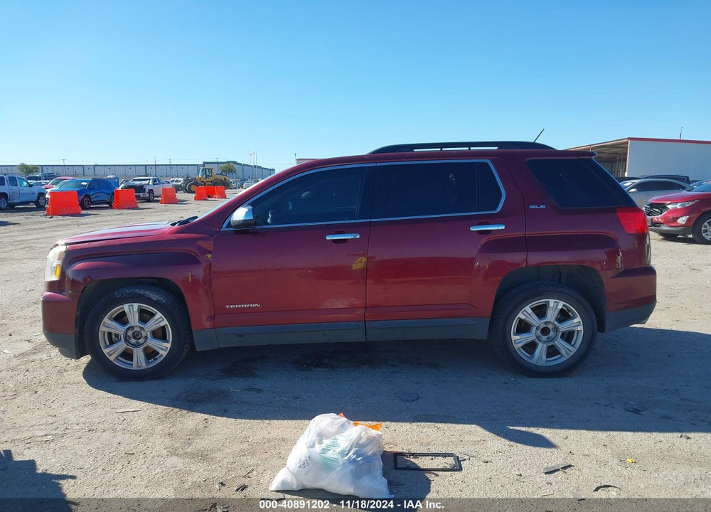 2016 GMC TERRAIN SLE-2 VIN: 2GKALNEK8G6343874