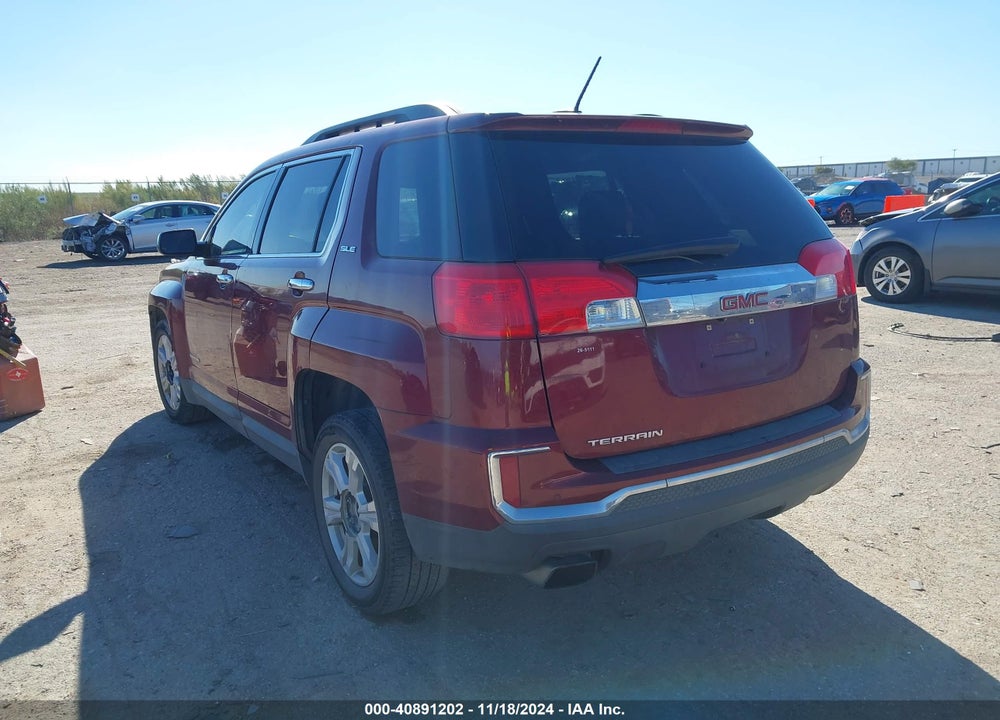 2016 GMC TERRAIN SLE-2 VIN: 2GKALNEK8G6343874