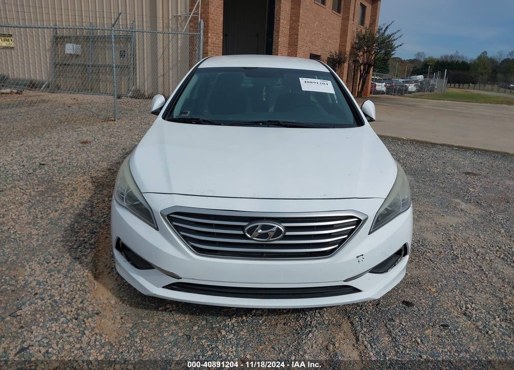 2016 HYUNDAI SONATA SE VIN: 5NPE24AF7GH318639