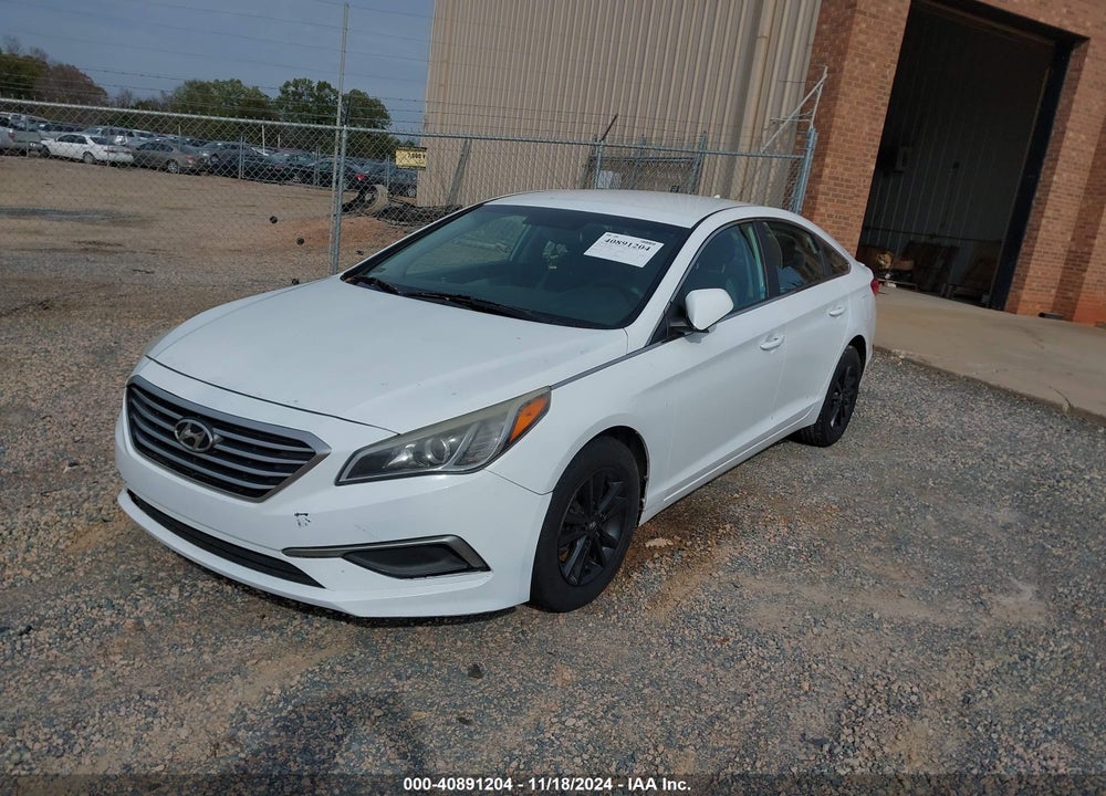 2016 HYUNDAI SONATA SE VIN: 5NPE24AF7GH318639