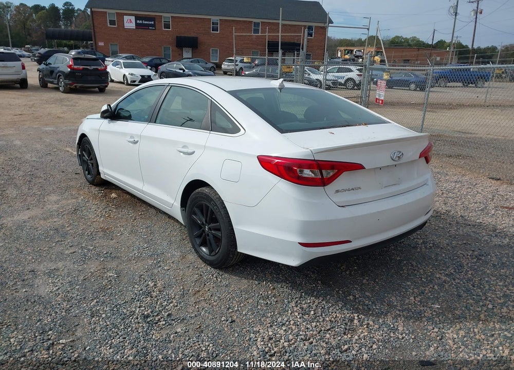 2016 HYUNDAI SONATA SE VIN: 5NPE24AF7GH318639