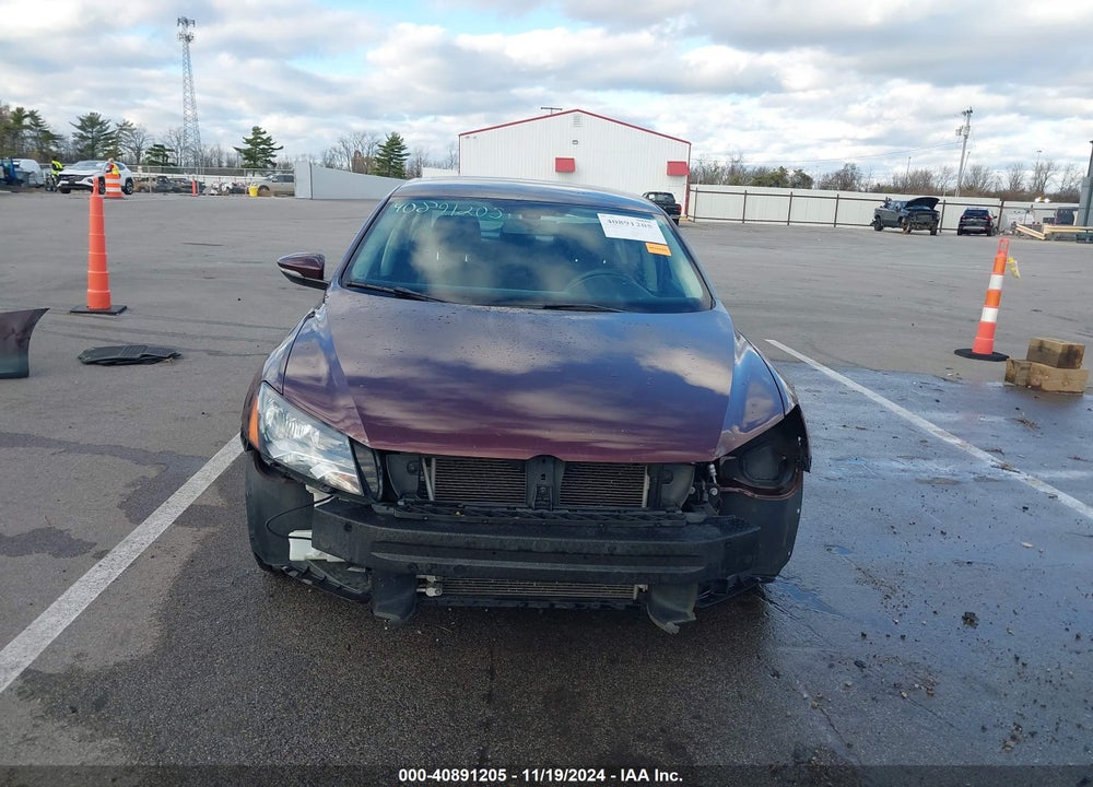 2012 VOLKSWAGEN PASSAT 2.5L S VIN: 1VWAH7A3XCC067347