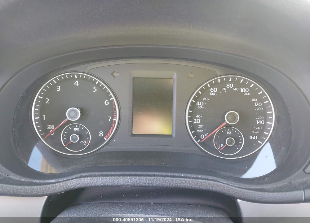 2012 VOLKSWAGEN PASSAT 2.5L S VIN: 1VWAH7A3XCC067347