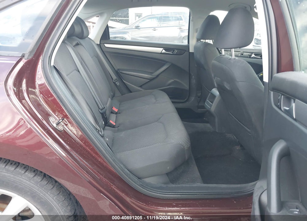 2012 VOLKSWAGEN PASSAT 2.5L S VIN: 1VWAH7A3XCC067347