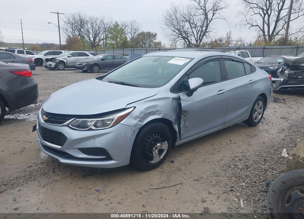 2017 CHEVROLET CRUZE LS AUTO VIN: 1G1BC5SM4H7142568
