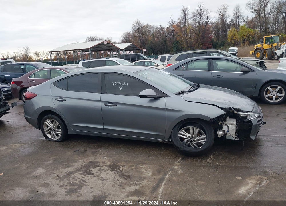 2019 HYUNDAI ELANTRA SEL VIN: KMHD84LF9KU737514