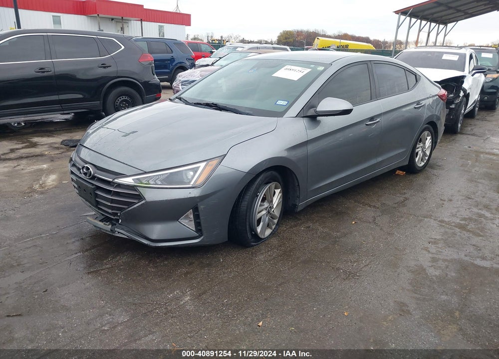 2019 HYUNDAI ELANTRA SEL VIN: KMHD84LF9KU737514