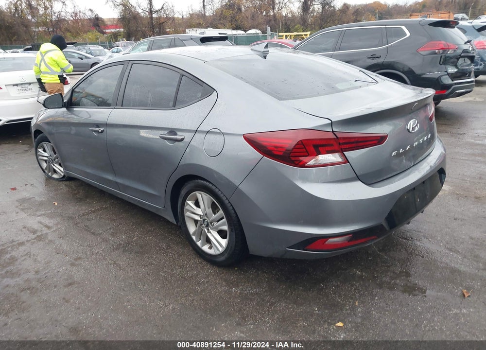 2019 HYUNDAI ELANTRA SEL VIN: KMHD84LF9KU737514