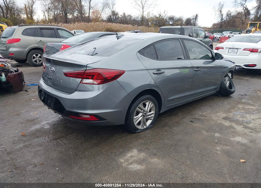 2019 HYUNDAI ELANTRA SEL VIN: KMHD84LF9KU737514