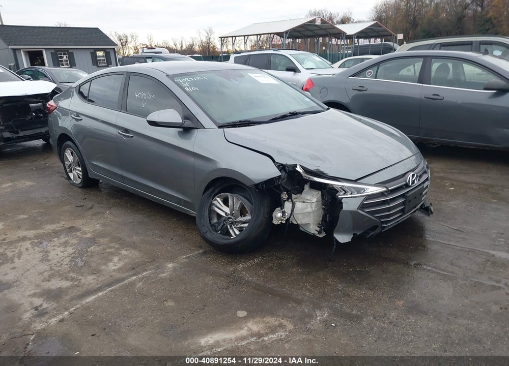 2019 HYUNDAI ELANTRA SEL VIN: KMHD84LF9KU737514