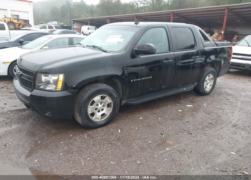 2007 CHEVROLET AVALANCHE 1500 LT VIN: 3GNFK12397G165124