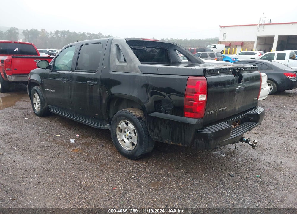2007 CHEVROLET AVALANCHE 1500 LT VIN: 3GNFK12397G165124