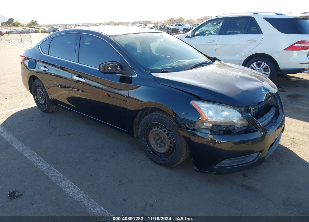 2014 NISSAN SENTRA SV VIN: 3N1AB7AP0EY230818