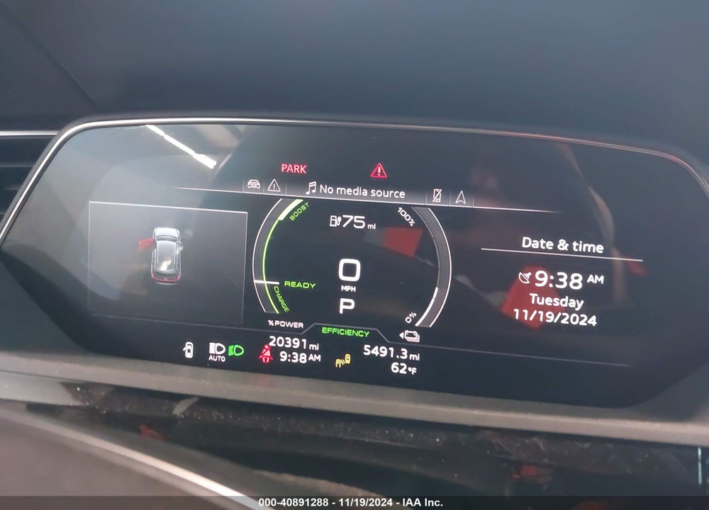 2021 AUDI E-TRON SPORTBACK PREMIUM QUATTRO VIN: WA11AAGE3MB026072