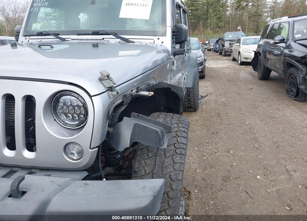 2014 JEEP WRANGLER UNLIMITED SPORT VIN: 1C4BJWDG5EL171252