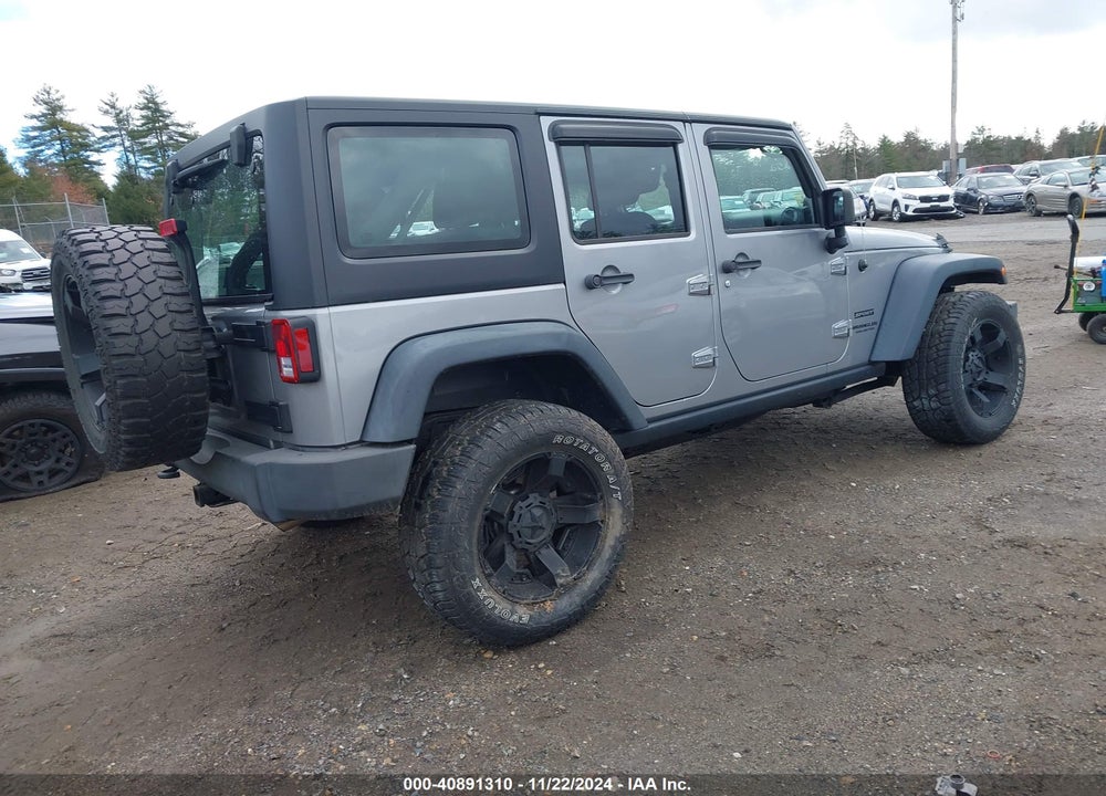 2014 JEEP WRANGLER UNLIMITED SPORT VIN: 1C4BJWDG5EL171252