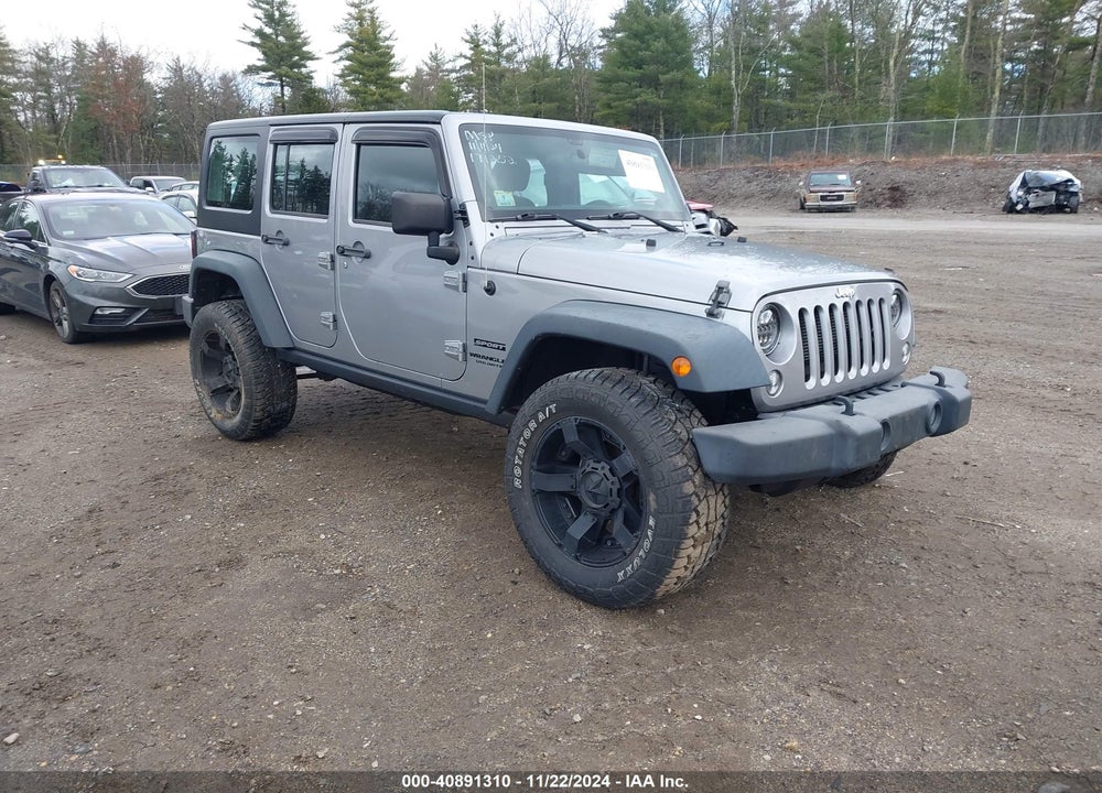 2014 JEEP WRANGLER UNLIMITED SPORT VIN: 1C4BJWDG5EL171252
