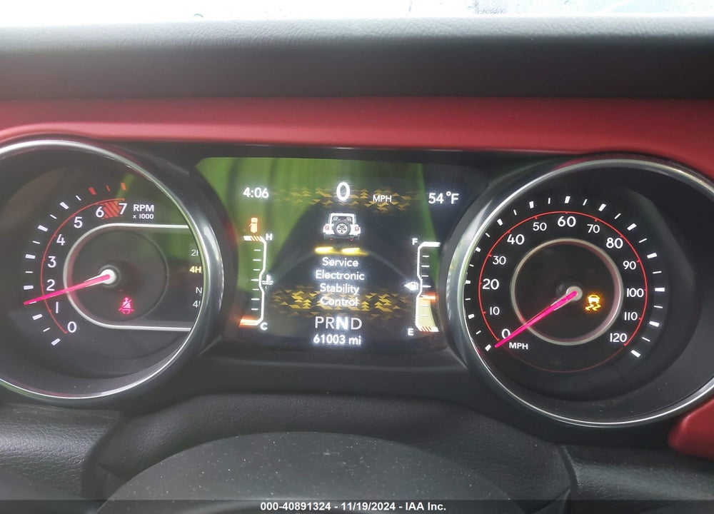 2019 JEEP WRANGLER UNLIMITED RUBICON 4X4 VIN: 1C4HJXFN5KW557840