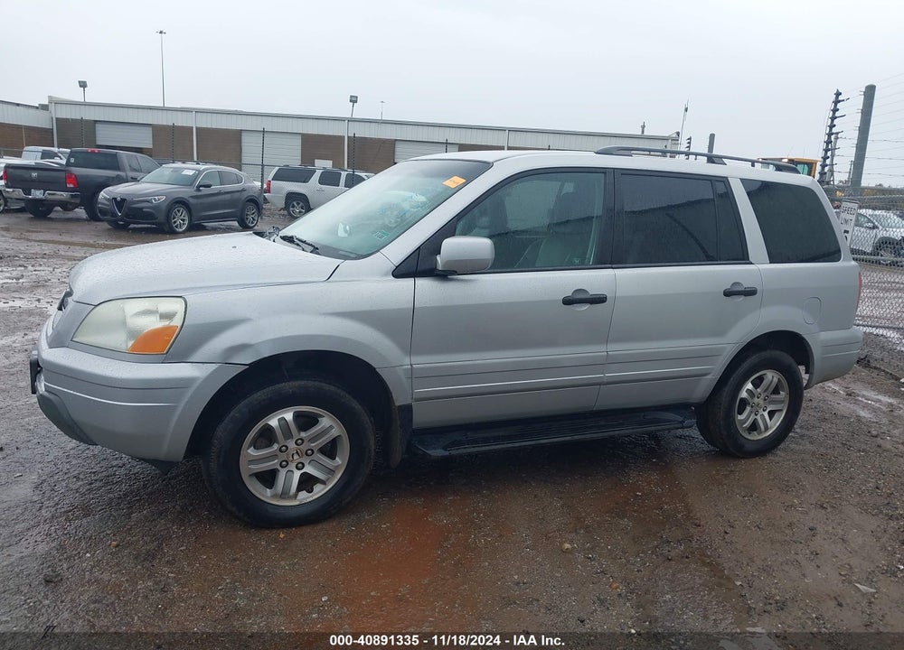2003 HONDA PILOT EX-L VIN: 2HKYF18503H589856