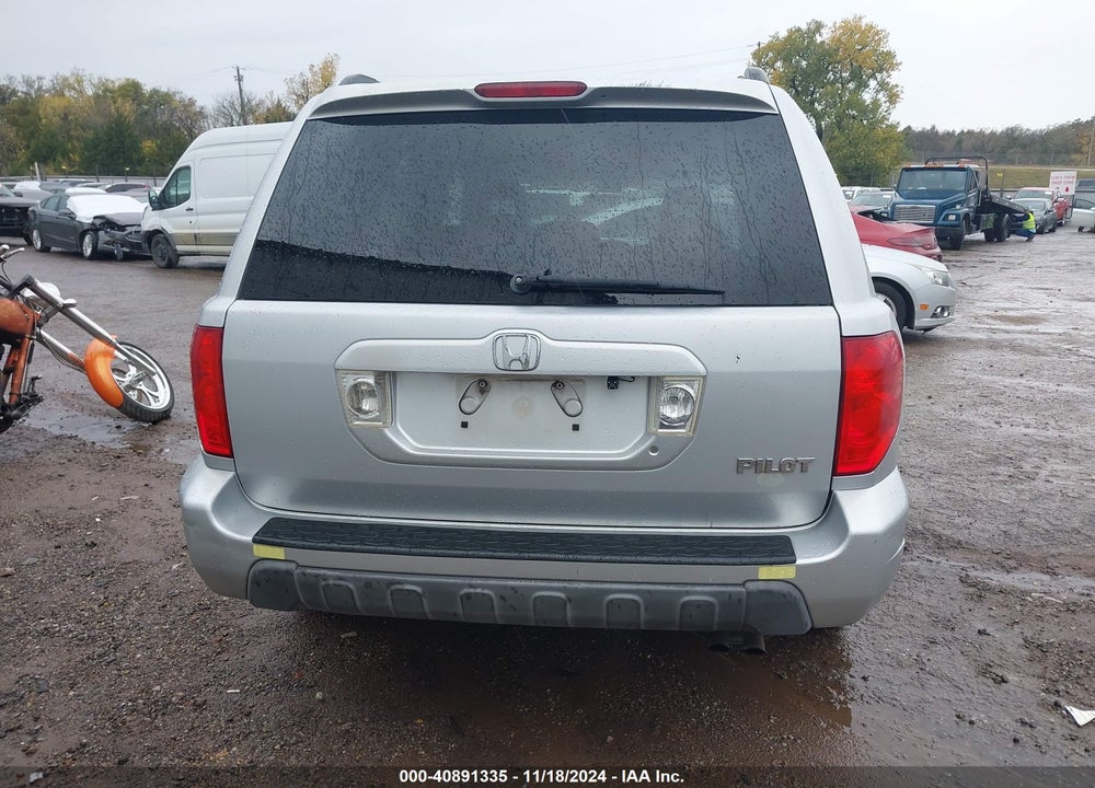 2003 HONDA PILOT EX-L VIN: 2HKYF18503H589856