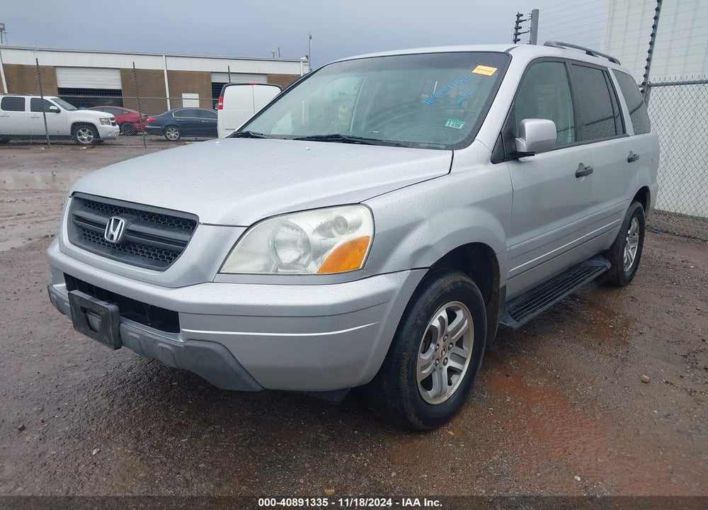 2003 HONDA PILOT EX-L VIN: 2HKYF18503H589856