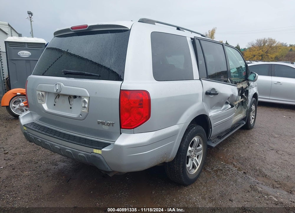 2003 HONDA PILOT EX-L VIN: 2HKYF18503H589856