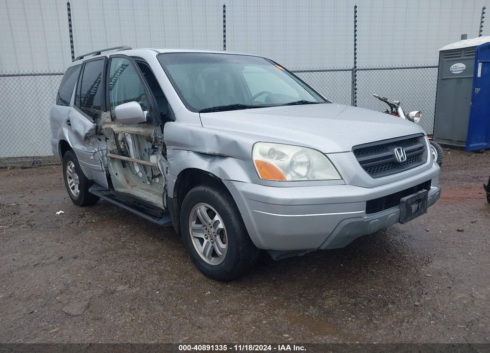 2003 HONDA PILOT EX-L VIN: 2HKYF18503H589856