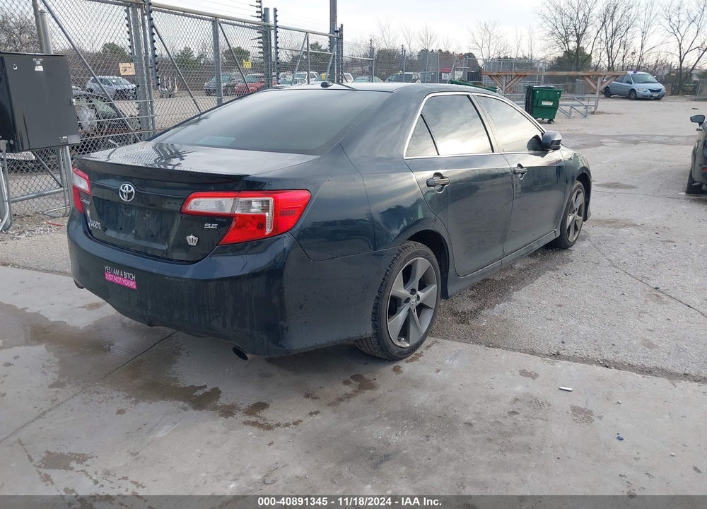 2014 TOYOTA CAMRY SE SPORT VIN: 4T1BF1FK0EU394147