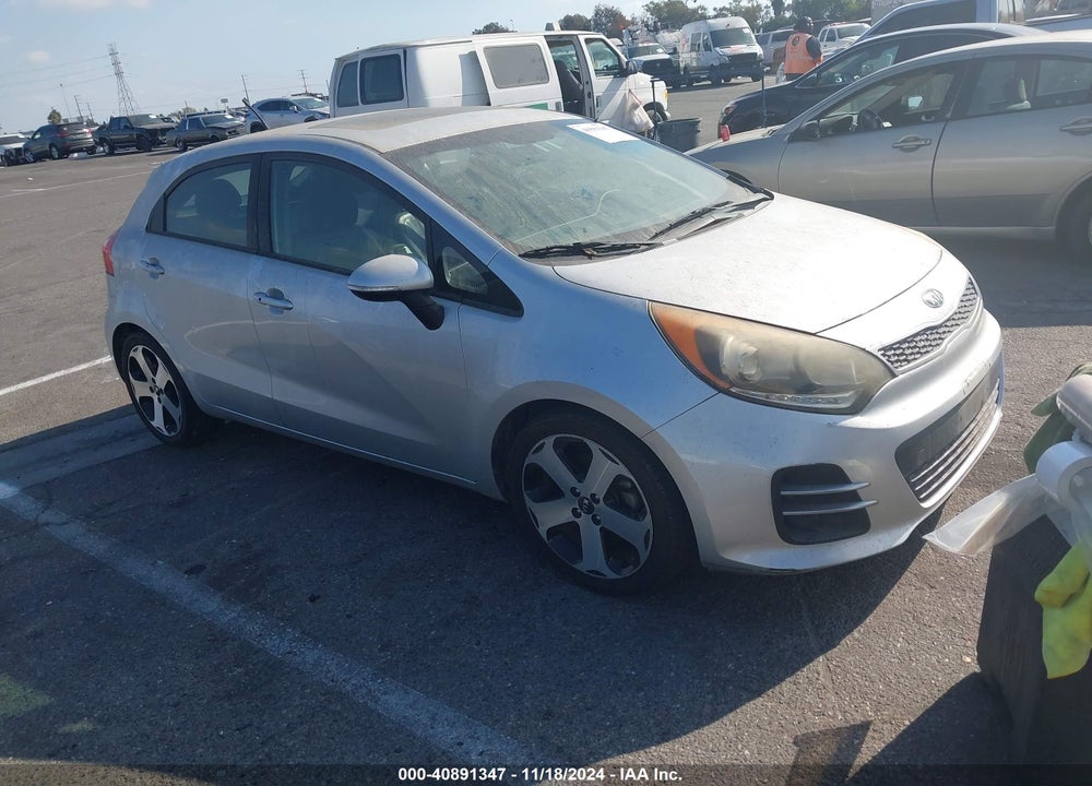 2016 KIA RIO SX VIN: KNADN5A38G6678606