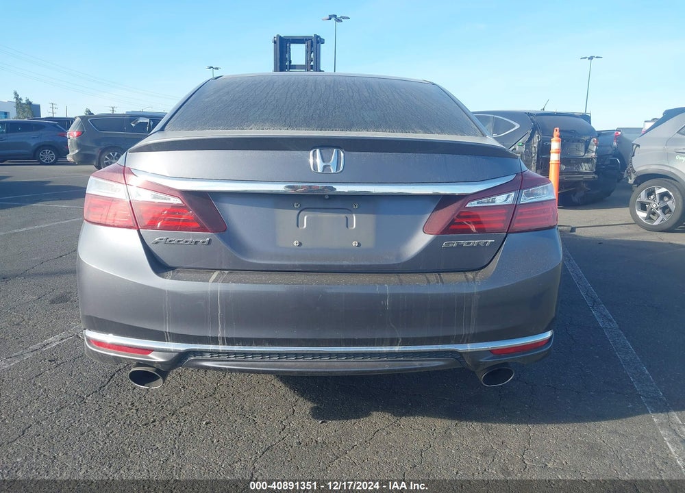 2016 HONDA ACCORD SPORT VIN: 1HGCR2F53GA188746