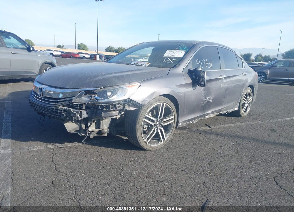 2016 HONDA ACCORD SPORT VIN: 1HGCR2F53GA188746