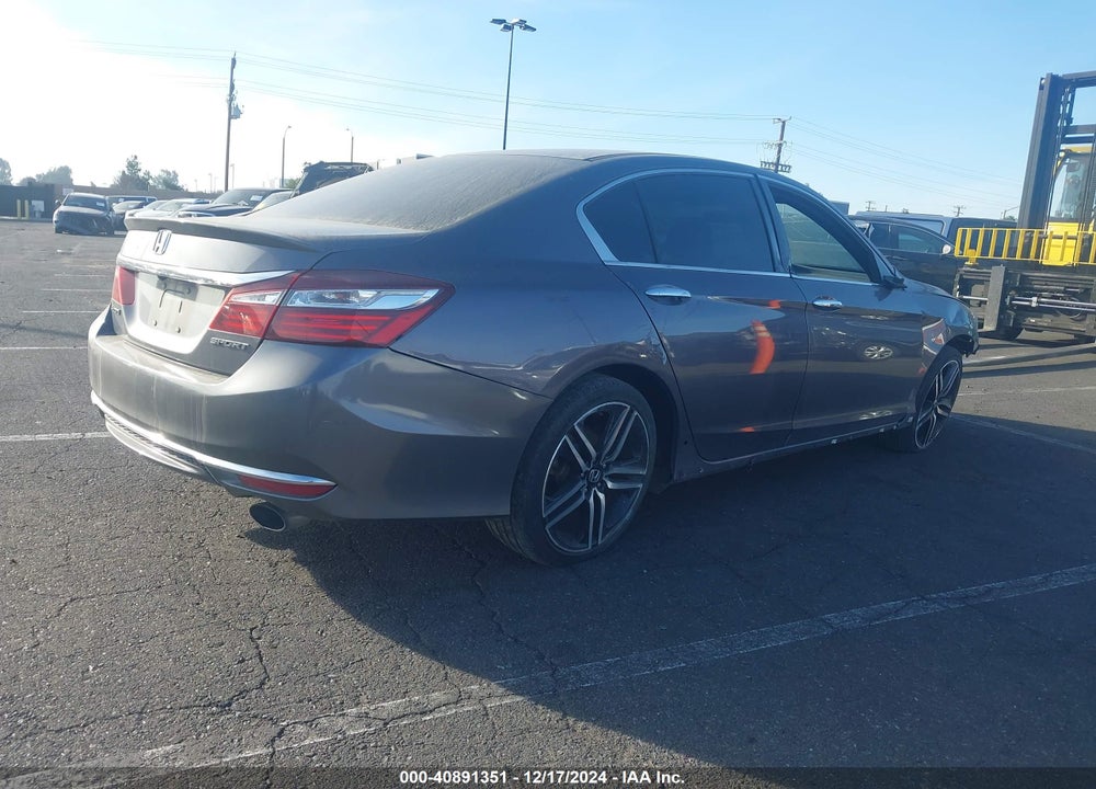 2016 HONDA ACCORD SPORT VIN: 1HGCR2F53GA188746