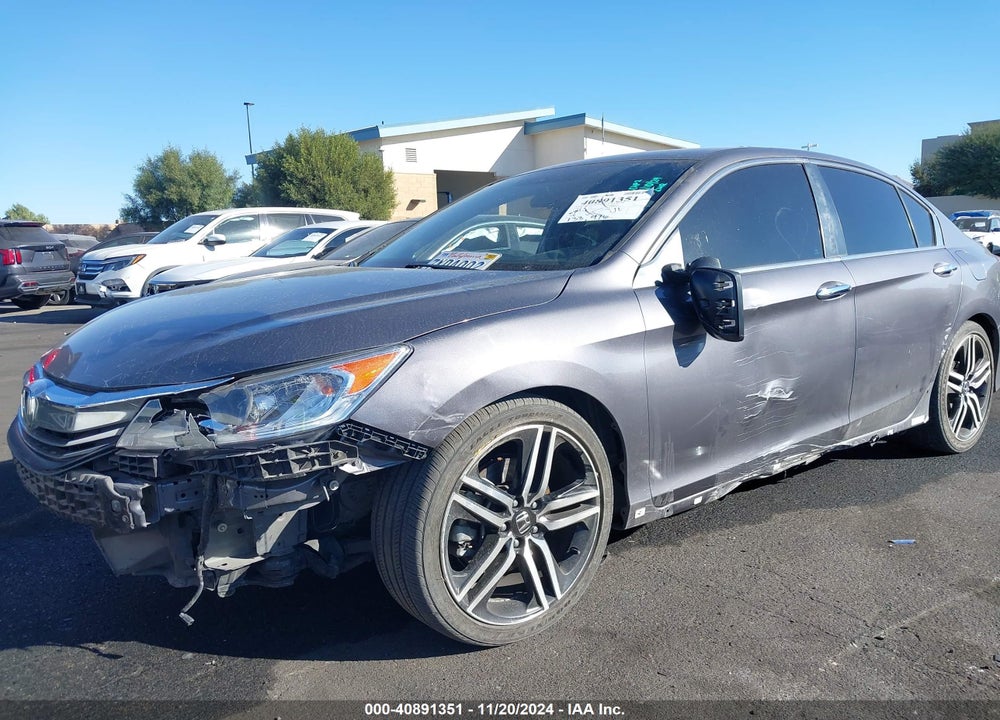 2016 HONDA ACCORD SPORT VIN: 1HGCR2F53GA188746