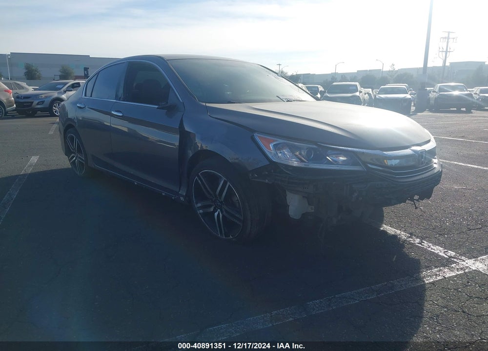 2016 HONDA ACCORD SPORT VIN: 1HGCR2F53GA188746
