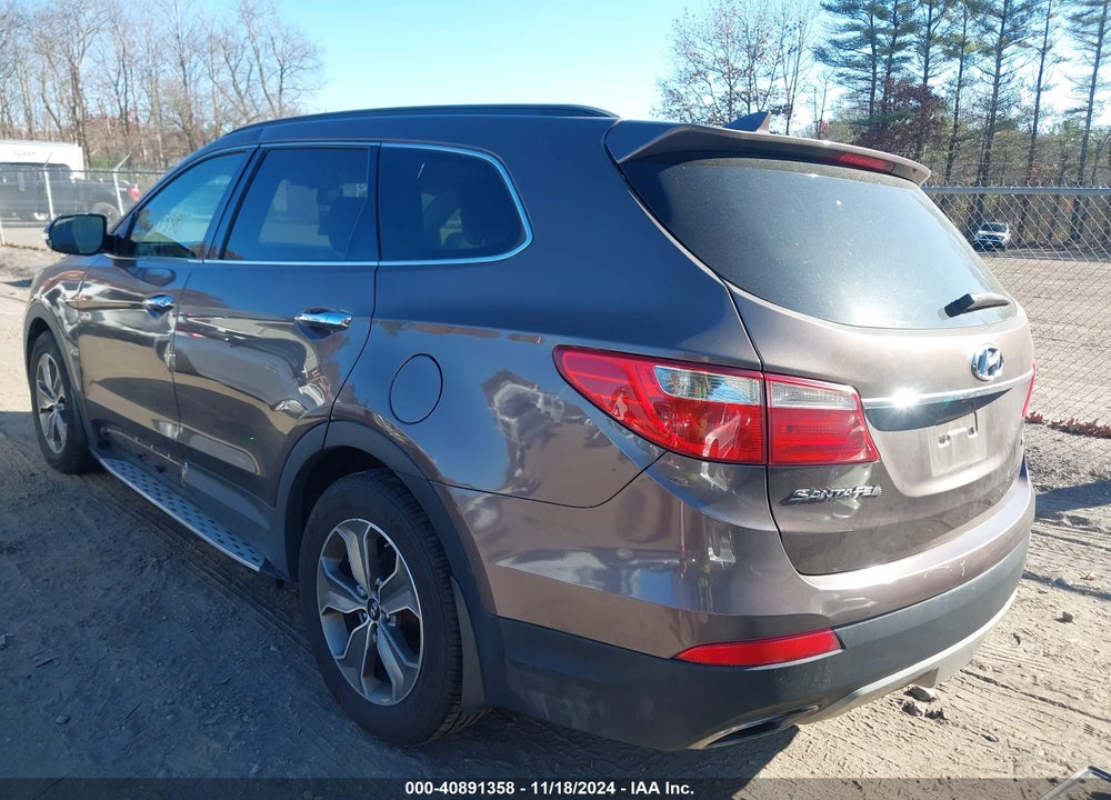 2013 HYUNDAI SANTA FE GLS VIN: KM8SNDHF2DU029097
