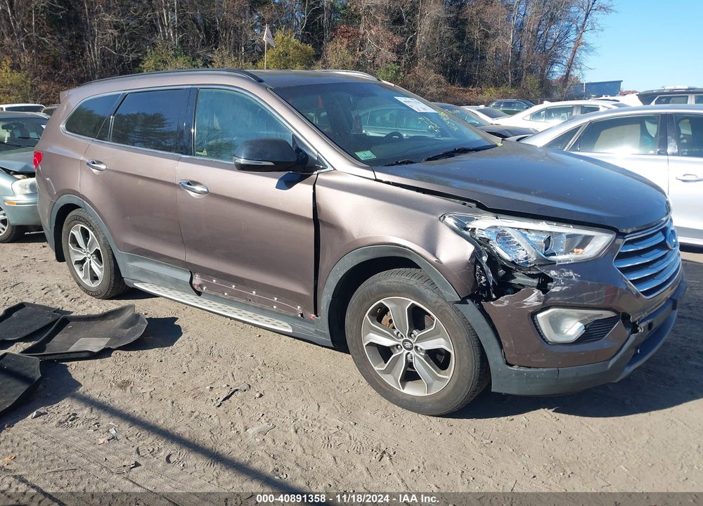 2013 HYUNDAI SANTA FE GLS VIN: KM8SNDHF2DU029097