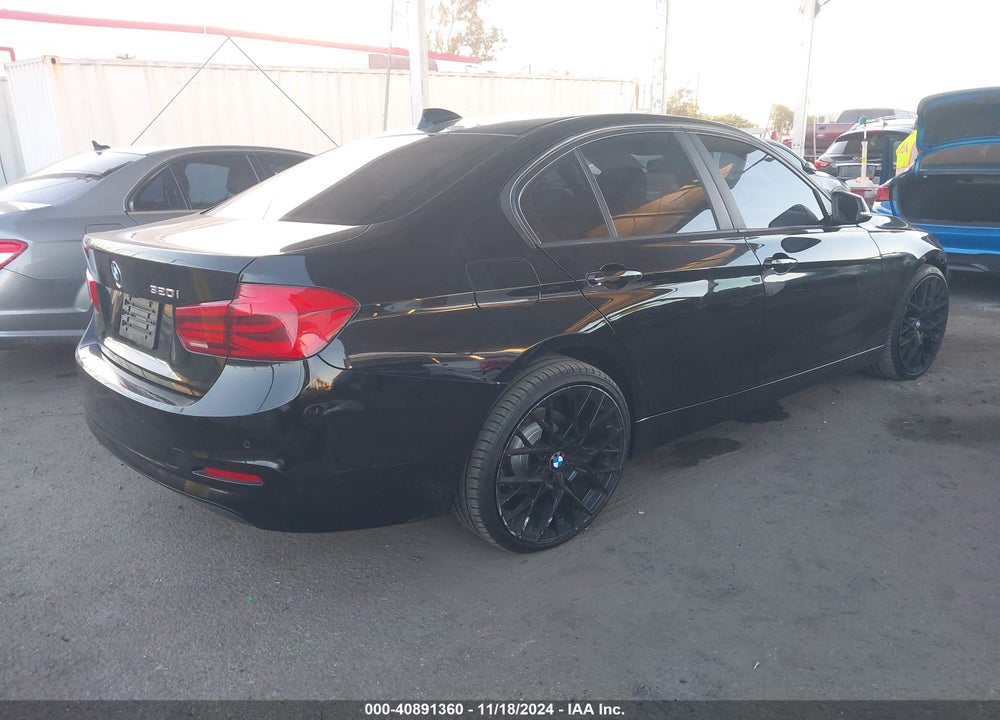 2018 BMW 320I VIN: WBA8E1G54JNU91167