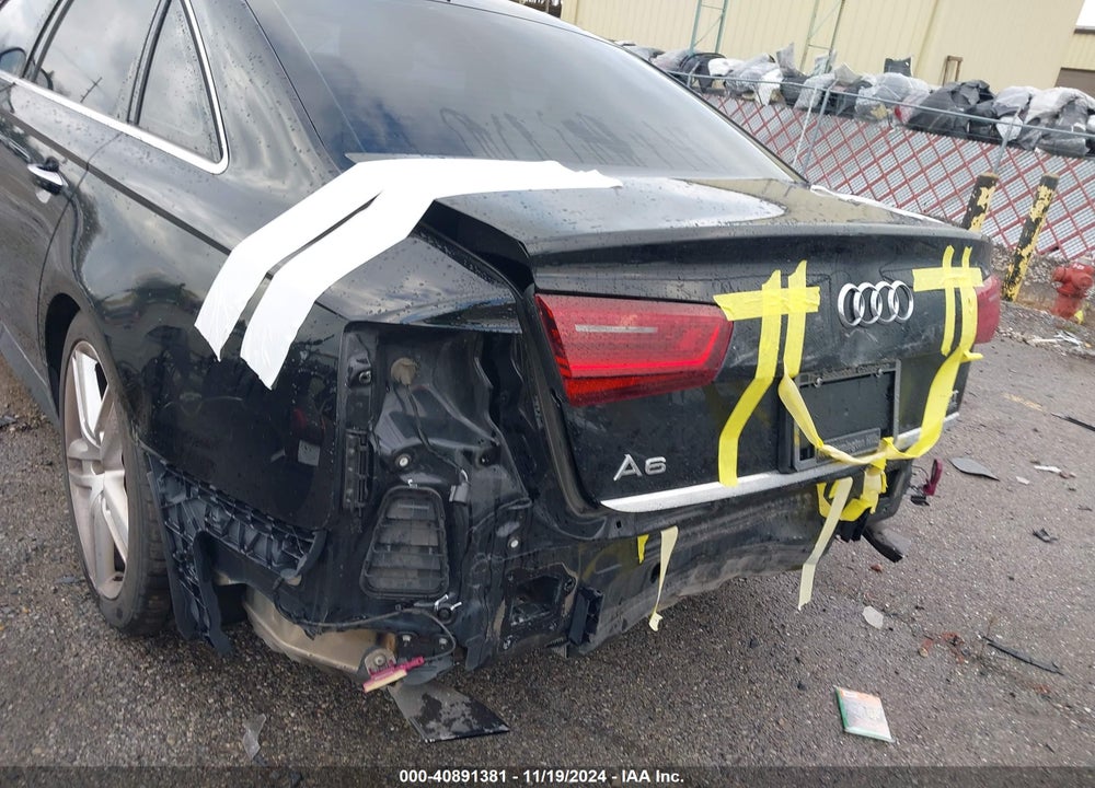 2017 AUDI A6 2.0T PREMIUM VIN: WAUF8AFC4HN075581