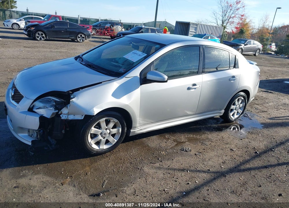 2011 NISSAN SENTRA 2.0SR VIN: 3N1AB6AP9BL608203