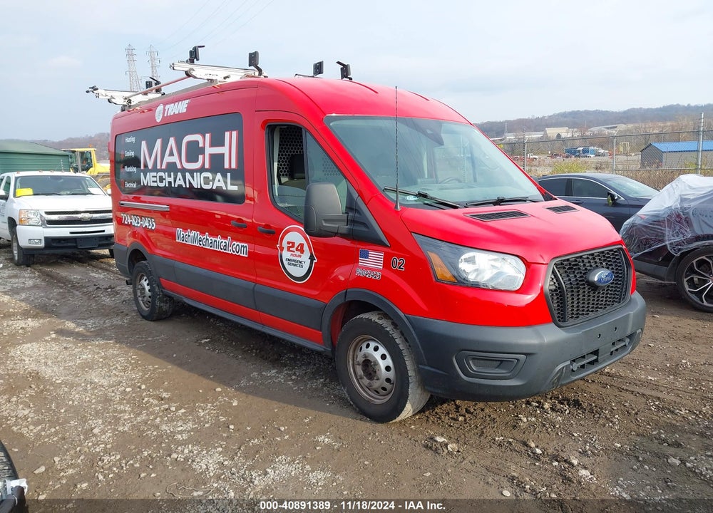 2021 FORD TRANSIT-250 CARGO VAN VIN: 1FTBR2CG7MKA71662