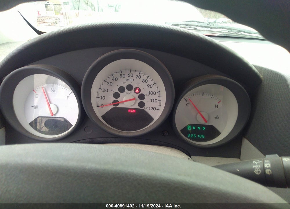 2007 DODGE CALIBER VIN: 1B3HB28B07D549653
