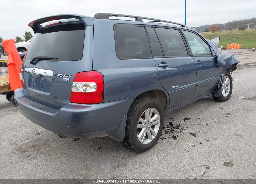2006 TOYOTA HIGHLANDER VIN: JTEDW21A660014315